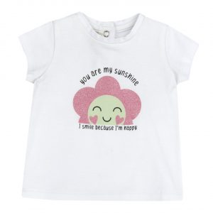 Samarreta Màniga Curta Floreta