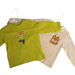 Set de 2 samarretes de màniga llarga