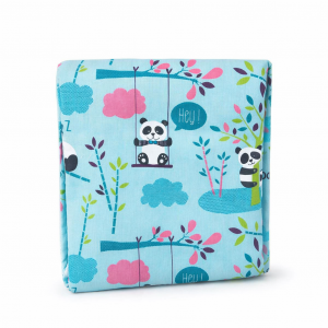 Canviador plegable "Panda i Bambú"- Niu de Cotó