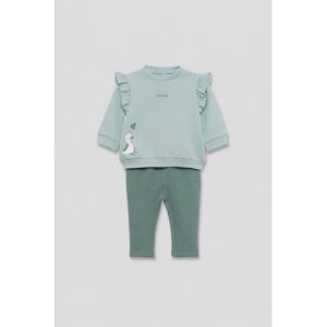 Conjunt 2 peces dessuadora coll rodó i leggings 351031-Street Monkey