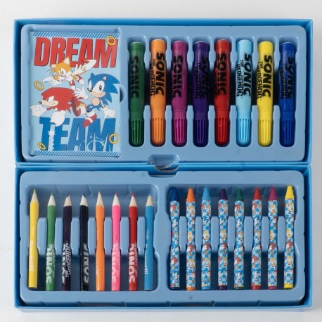 Set papereria per pintar Sonic - Imagen 3
